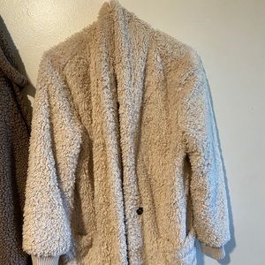 Faux fur jacket